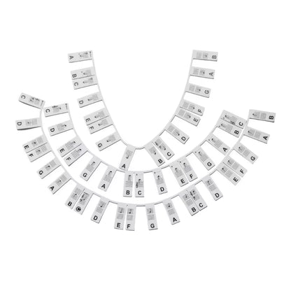 Piano Keyboard Stickers for 88/61 Key,Removable Piano Keyboard Note Labels for Learning Piano Notes Guide for Beginner