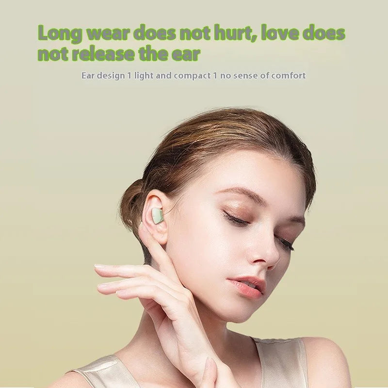 High Quality Donut Mini In-Ear Bluetooth Headphones Long Life High Sound Quality Noise Cancelling Portable Wireless Headphones