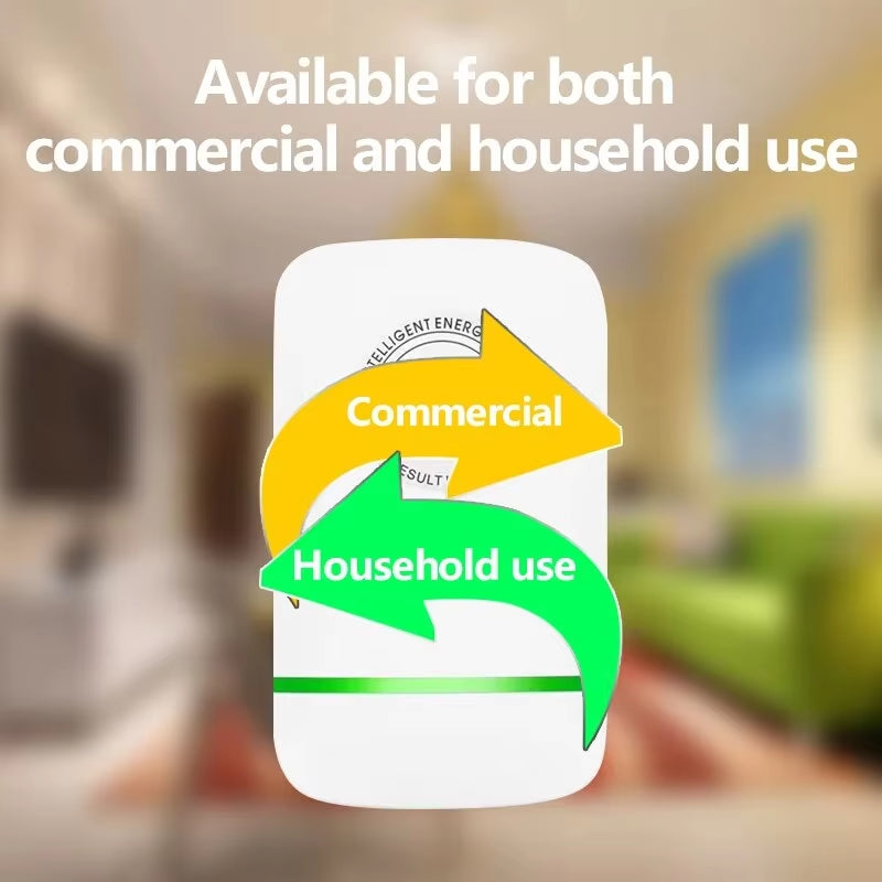 Green Energy-Saving Electrical Socket Adapter Compatible with USA and Europe