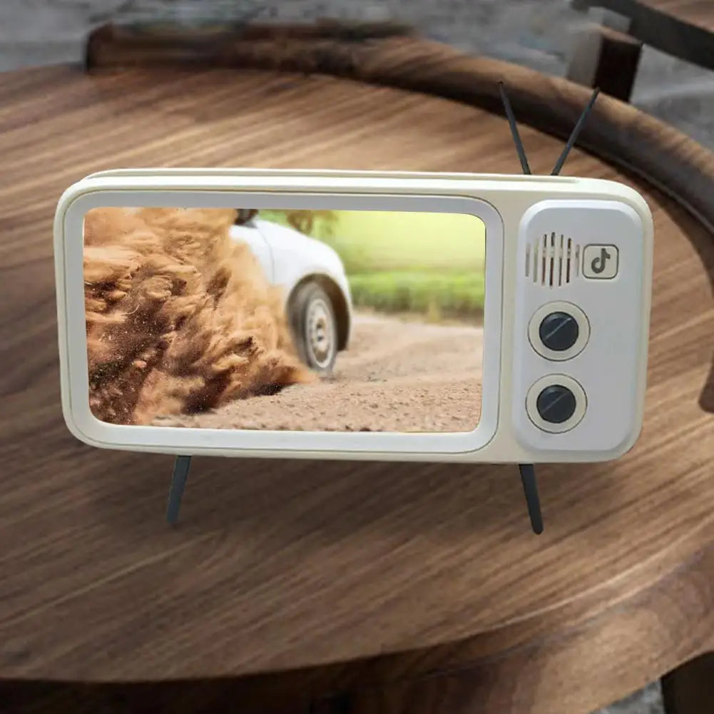 Convenient Mobile Phone Holder Universal Phone Stand Fall Resistant Firm Holder Retro TV Mobile Phone Holder Stand