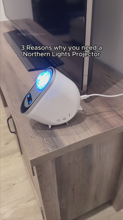 Aurora Borealis Starlight Projectors LED Galaxy Star Atmosphere Galaxy Night Light Home Bedroom Sky Moon Lamp Room Decor Gift